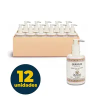 SABONETE LIQUIDO 300ML PUMP GLICERINA GRANADO CALENDULA 12 UN
