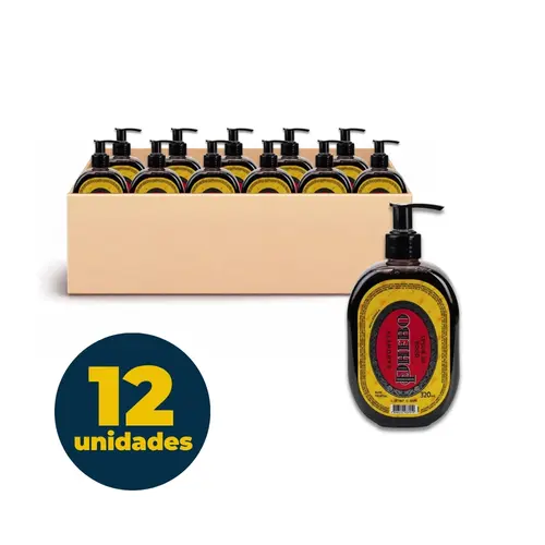 SABONETE LIQUIDO 320ML PUMP PHEBO ODOR DE ROSAS 12 UN