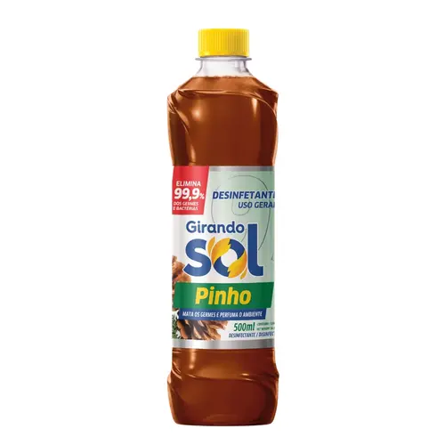 Desinfetante 500ml  Pinho Girando Sol