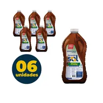 Desinfetante 2L Pinho Girando Sol com 6 Unidades