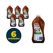Desinfetante 2L Pinho Girando Sol com 6 Unidades