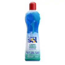 Limpa Vidros 500ml Squeeze Girando Sol