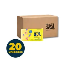 SABAO BARRA 400G AMARELO TRADICIONAL GIRANDO SOL 20 UN