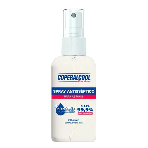 Álcool Spray 70 INPM Antisséptico 60ml Coperalcool