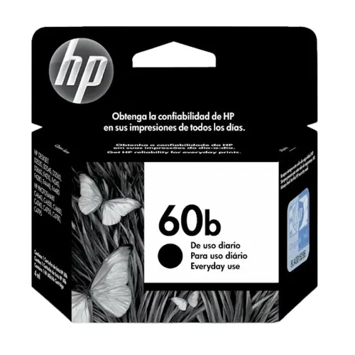 Cartucho HP 60b 4ml Preto