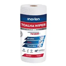 Toalha Pano 28cm X 40cm 78G Wiper Rolo Com 88 Panos