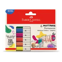Marcador Permanente Multiuso MultiMark 1.0mm Faber Castell