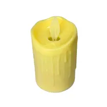 Vela Decorativa Led 7cmx5cm Branca