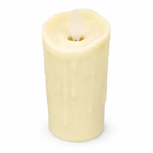 Vela Decorativa Led 11cmx5cm Branca