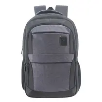Mochila Executiva Notebook G Unicross Cinza.