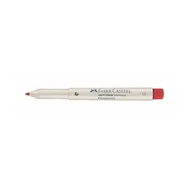 Marcador Permanente Multiuso MutiMark 1.0mm Vermelho Faber Castell