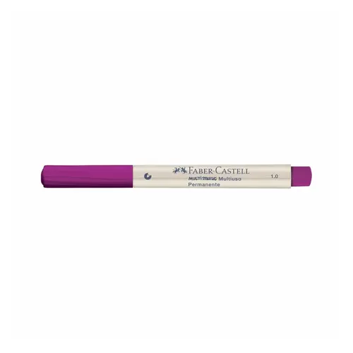 Marcador Permanente Multiuso MutiMark 1.0mm Uva Faber Castell