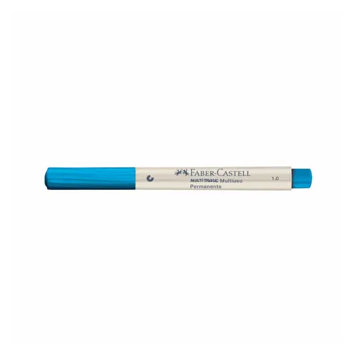 Marcador Permanente Multiuso MutiMark 1.0mm Azul Petroleo Faber Castell