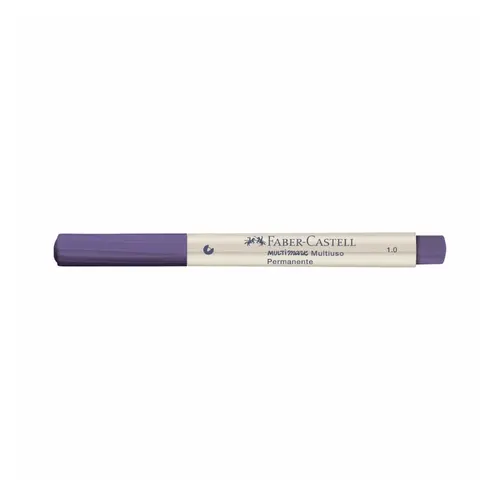 MARCADOR PERM MULTIUSO MULTIMARK 1.0MM FABER VIOLETA 771 12 UN