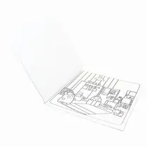 Livro de Colorir Todolivro Cozy Capybara Folhas destacáveis