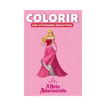 Livro de Colorir A Bela Adormecida Com Atividades Educativas