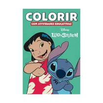 Livro de Colorir Lilo & Stitch Com Atividades Educativas