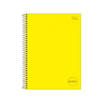 CADERNO UNIV CD 01X1 96FL TILIBRA ZOOM+ AMARELO