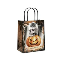 Sacola Papel de Presente P 21,5CMX15CMX8CM Cromus Halloween