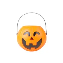 Baldinho Abobora G 15,5CMX13,5CM Cromus Halloween