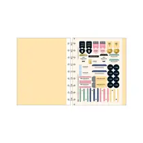 CADERNO COLEGIAL TILIDISCO 160FL DESTACAVEIS 90G TILIBRA WEST VILLAGE