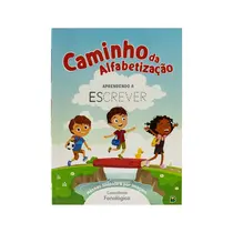 Livro Infantil Caminho da Alfabetização Aprendendo a Escrever