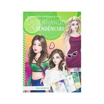 Livro Infantil Desenhando Tendências Estrela Fashion Colorindo Com Estilo