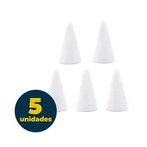 CONE ISOPOR 240MM 5 UN
