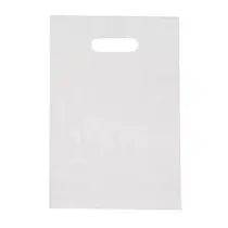SACOLA BOCA DE PALHACO PE 20CMX30CM INOVEN BRANCA 50UN 10 PCT