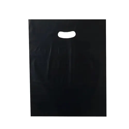 SACOLA BOCA DE PALHACO PE 20CMX30CM INOVEN PRETA 50UN 10 PCT