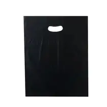 SACOLA BOCA DE PALHACO PE 20CMX30CM INOVEN PRETA 50UN 10 PCT