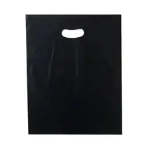 SACOLA BOCA DE PALHACO PE 40CMX50CM INOVEN PRETA 50UN 10 PCT