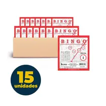 Bloco para Bingo Tamoio com 100 Folhas Jornal 6001