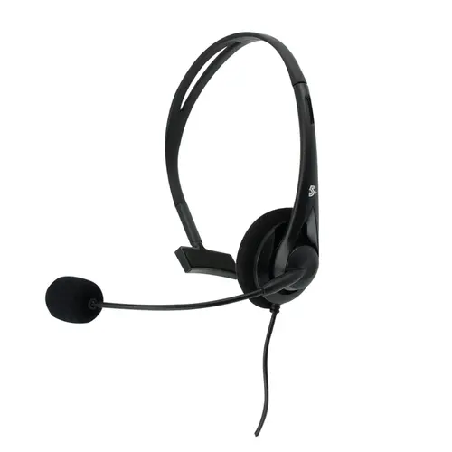 Headset USB Com Microfone 5+ Fone de Ouvido Preto
