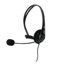 Headset USB Com Microfone 5+ Fone de Ouvido Preto