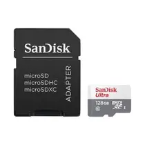 Cartão de Memória Micro SD 128GB Com Adaptador Sandisk