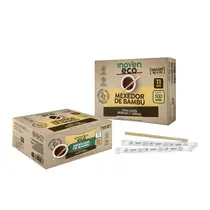 Mexedor de Bambu 11cm Com 500 Unidades Inoven