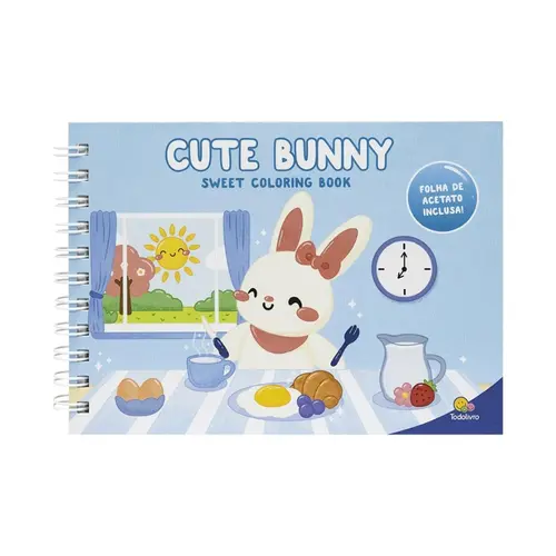 Livro De Colorir Todolivro Cute Bunny