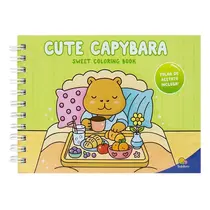 Livro De Colorir Todolivro Cute Capybara