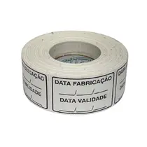 Etiqueta Adesiva Uso Manual Validade Alimento c/400 ET 25MMX40MM