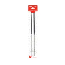 Vela Estrela de Prata de Aniversário 25CM 03UN