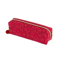 Estojo Com 1 Zíper Coração Magenta Brw