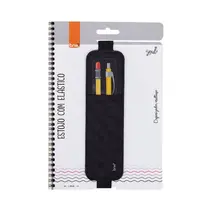Estojo Nylon Elástico Preto Brw