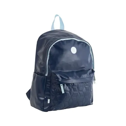Mochila Jovem Sem Roda G Matelasse Azul Brw