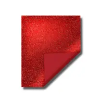 Chapa EVA 40CMX48CM 1,5MM Toalha Brilho Vermelho