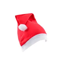 Gorro Papai Noel Vermelho Feltro