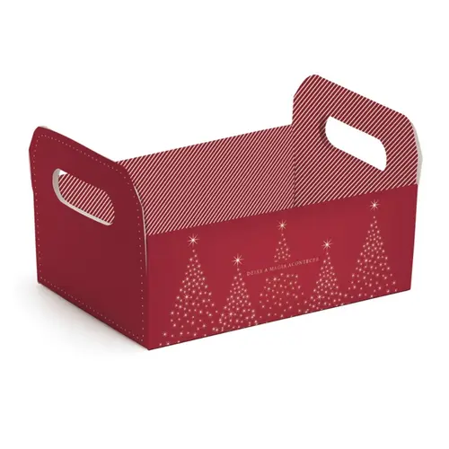 CESTA CAIXOTE P 16CMX10,5CMX4,5CM CROMUS MAGIC