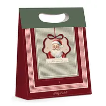Caixa Presente Plus P 18CMX7,5CMX24CM Cromus Charm Natalino