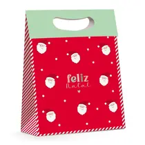 CAIXA PRESENTE PLUS P 18CMX7,5CMX24CM CROMUS JOYFUL 10 UN