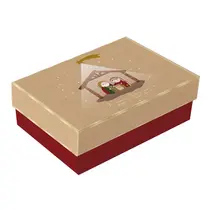 Caixa Presente Retangular c/ Tampa 16CMX10CMX5,5CM  Cromus P Petit Sagrada Familia